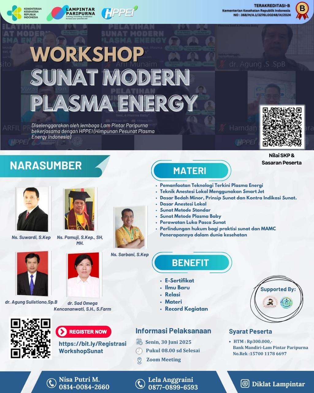 Sunat modern plasma energi